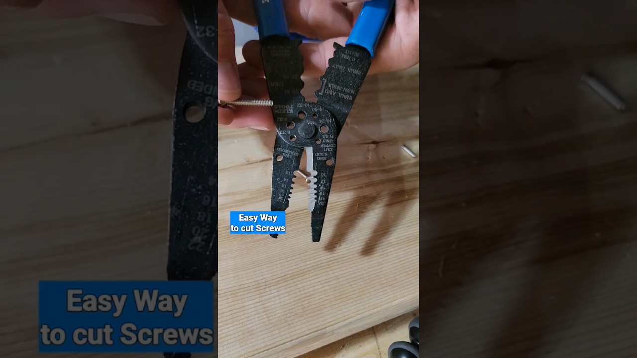 cut screws