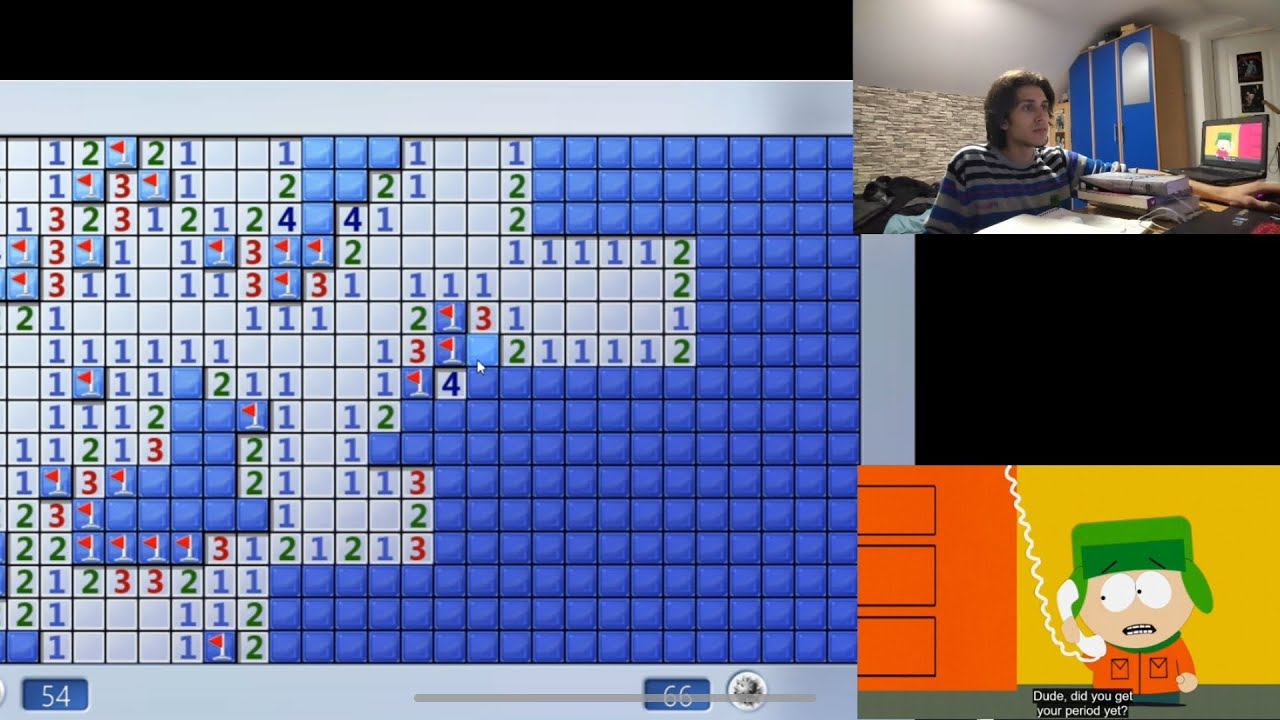 Pikam minesweeper gledam South Park i slušam Kandu Kodžu i Nebojšu #1