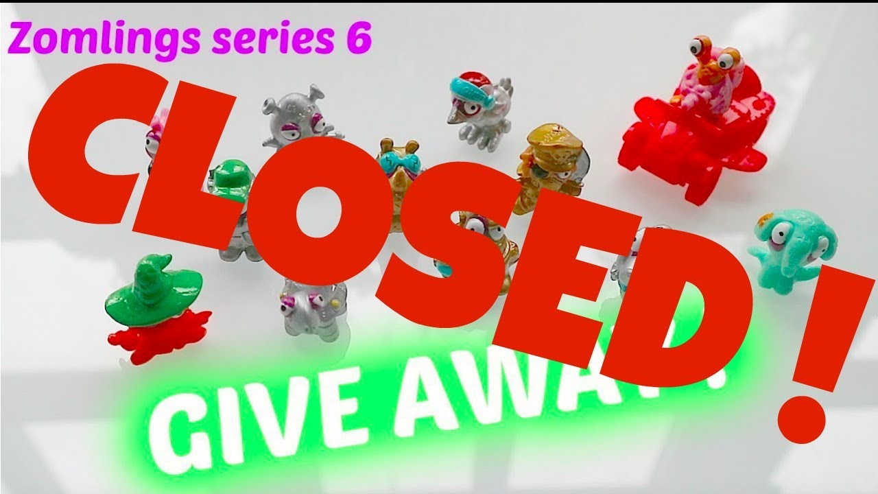 Zomlings series 6 Give Away ! -------| CLOSED ! -------