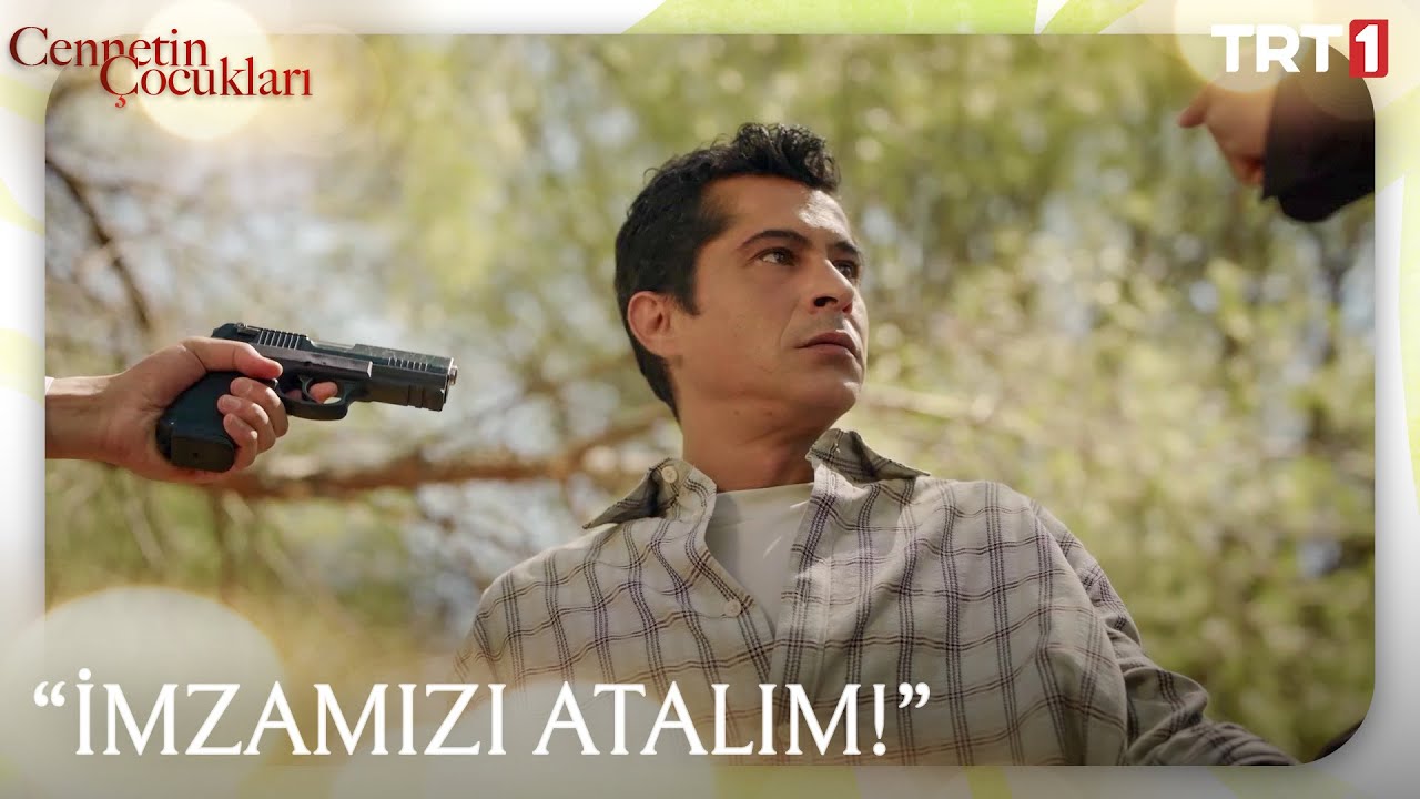 “Madem bu kadar ısrar ediyorsunuz… İmzamızı atalım!” | #CennetinÇocukları 1. Bölüm @trt1