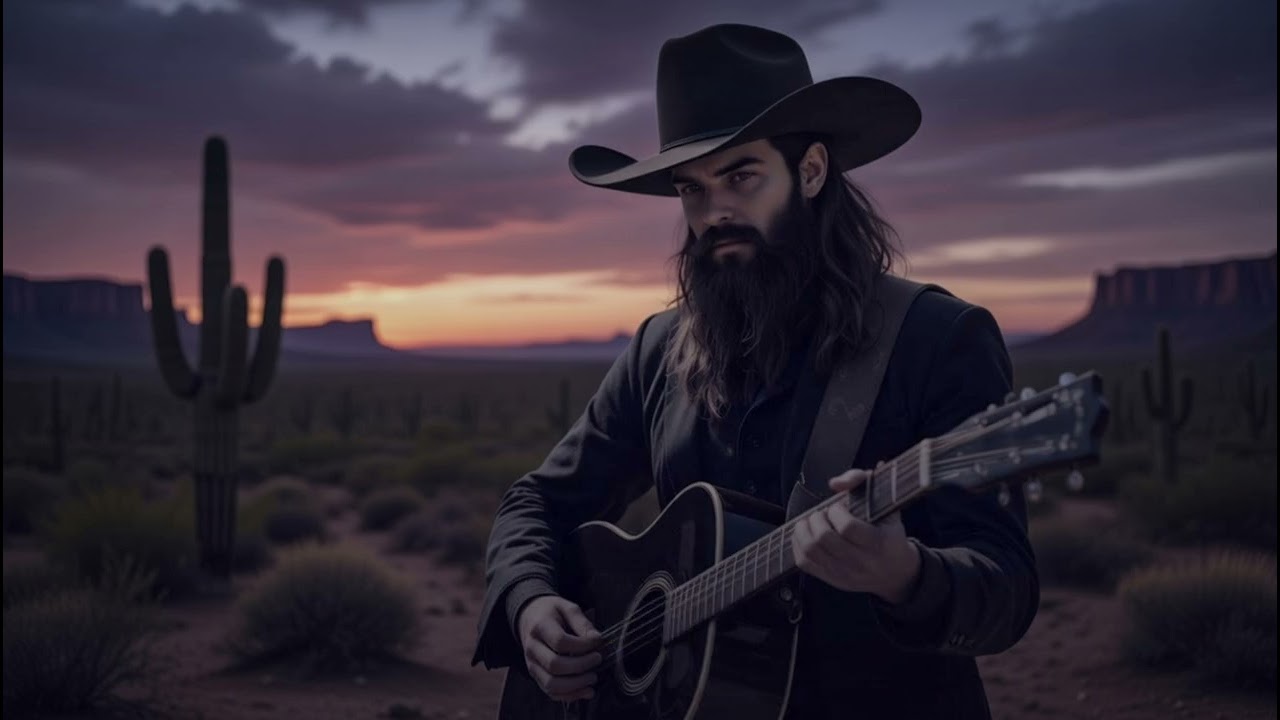 Outlaw Country - “Born With a Broken Halo(Lyrical Video Music 2026)