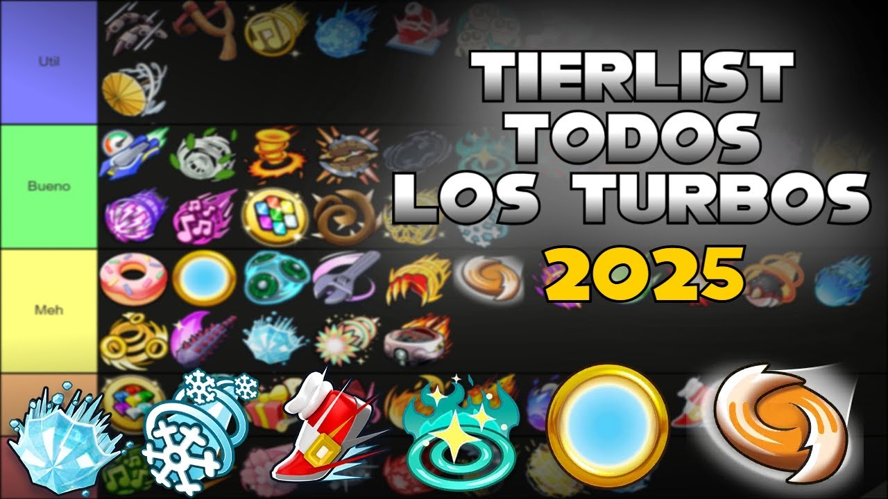 QUE TURBOS VALEN LA PENA??? | Tier list Sonic forces speed battle