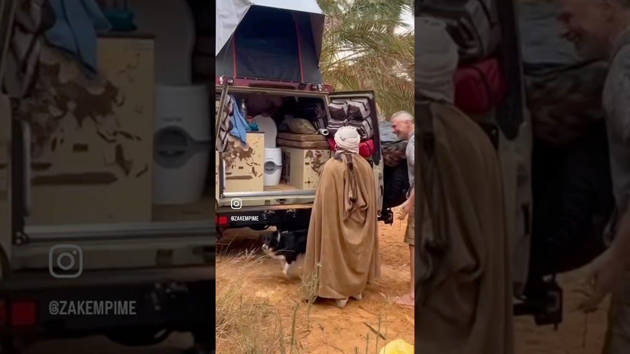 Na k&aacute;vu do dun i na noc k velbloud&aacute;řovi v&aacute;s vezmeme v nov&eacute;m videu z Tuniska;) #africa #zakempime