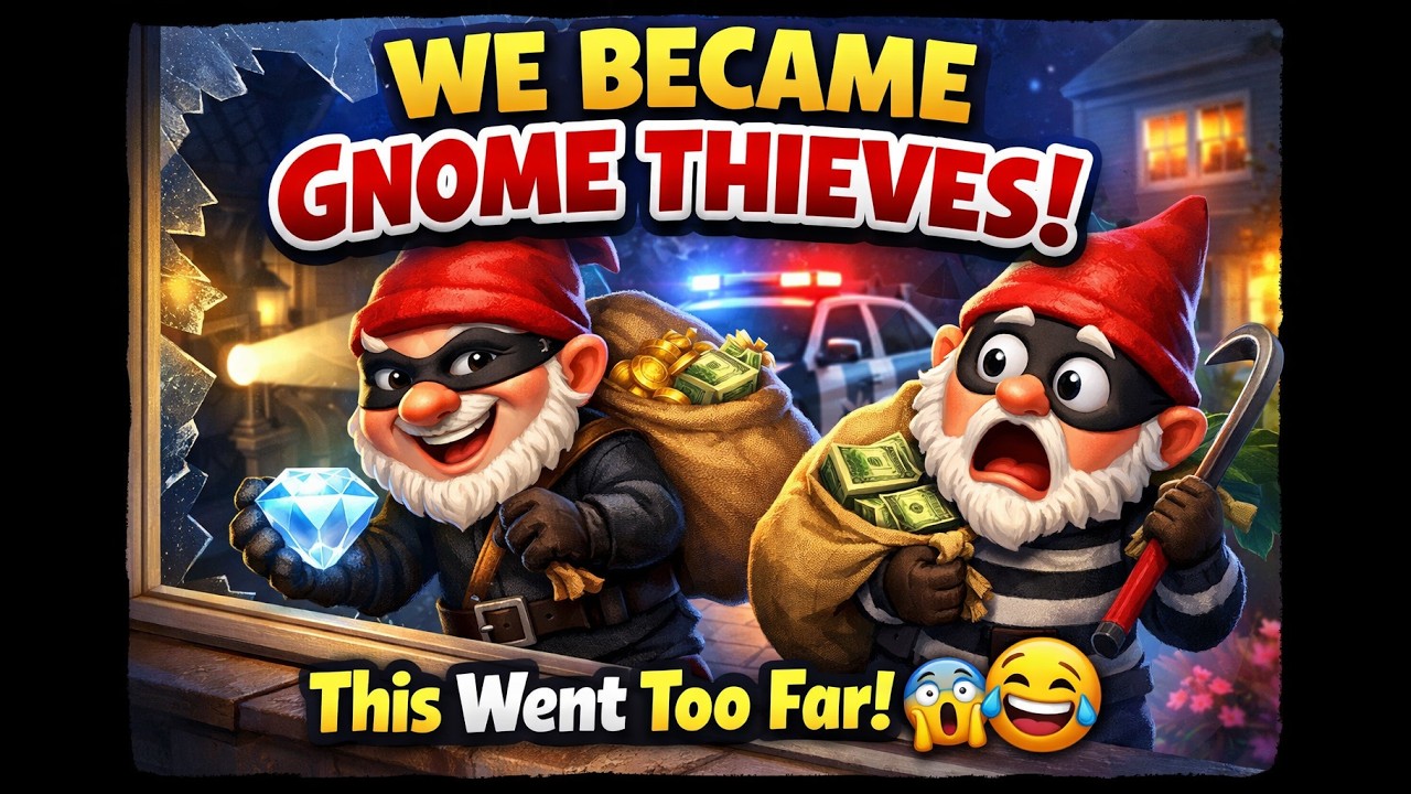 We Became GNOME THIEVES… This Went Too Far 😂