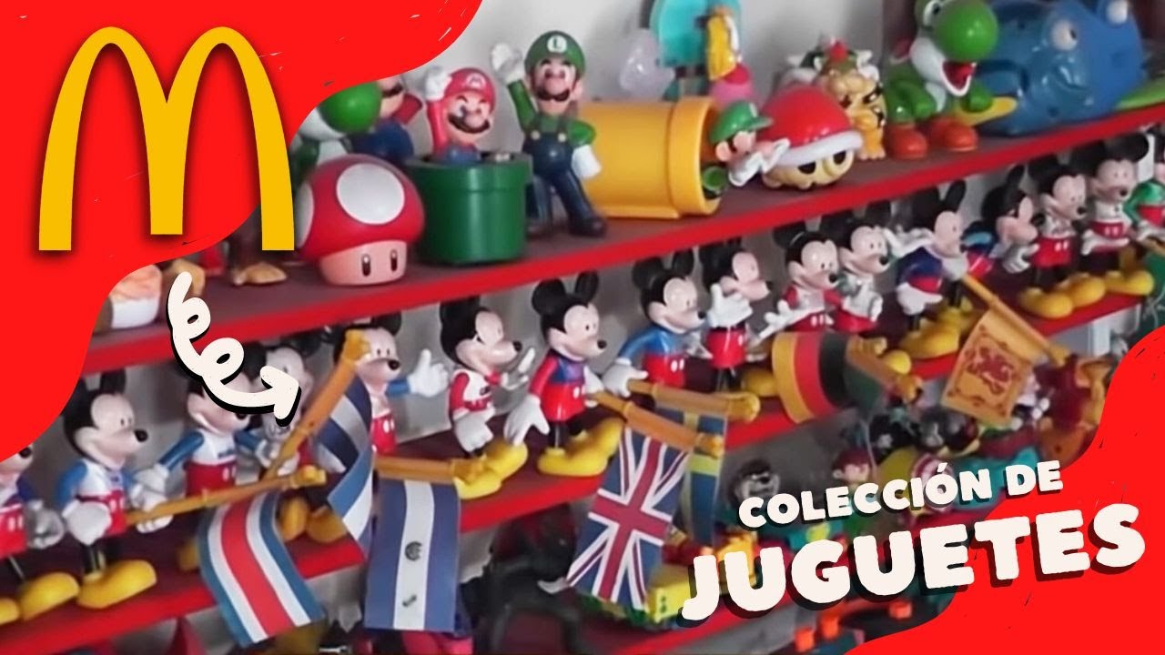 Un vistazo a la impresionante colección de juguetes de McDonald's