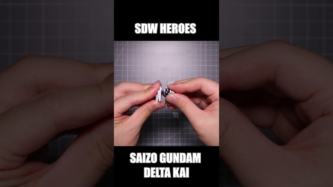 SD SDW HEROES SAIZO GUNDAM DELTA KAI Build