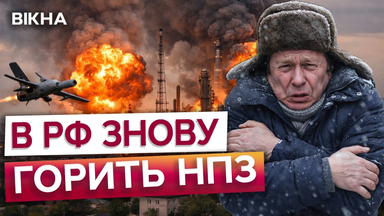МУРМАНСЬК БЕЗ світла, тепла!РОСІЯНИ ЗАМЕРЗАЮТЬ у своїх квартирах!НПЗ у Словʼянську ПАЛАЄ від ДРОНІВ!