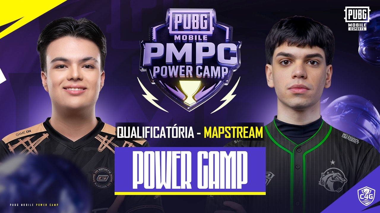 [PTBR] PUBG MOBILE POWER CAMP | MAPSTREAM | QUALI | DIA 1/2
