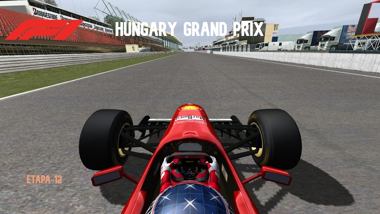 F1 1996 Hungary Grand Prix | Michael Schumacher Onboard Lap