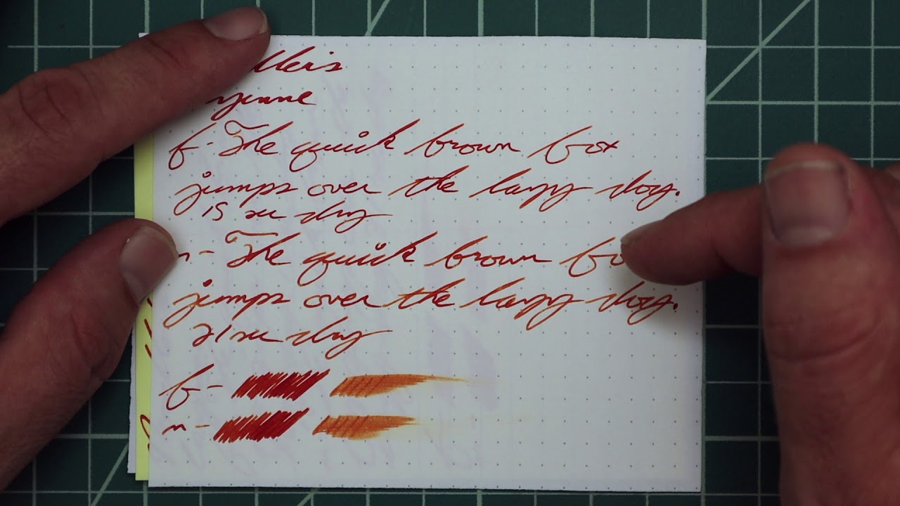 Noodler's Cayenne Fountain Pen Ink 