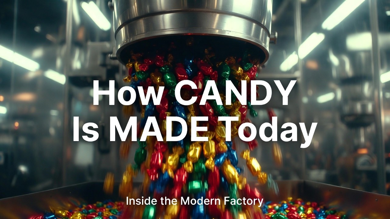 How CANDY Is Made Today: Inside the Modern Confectionery Factory
