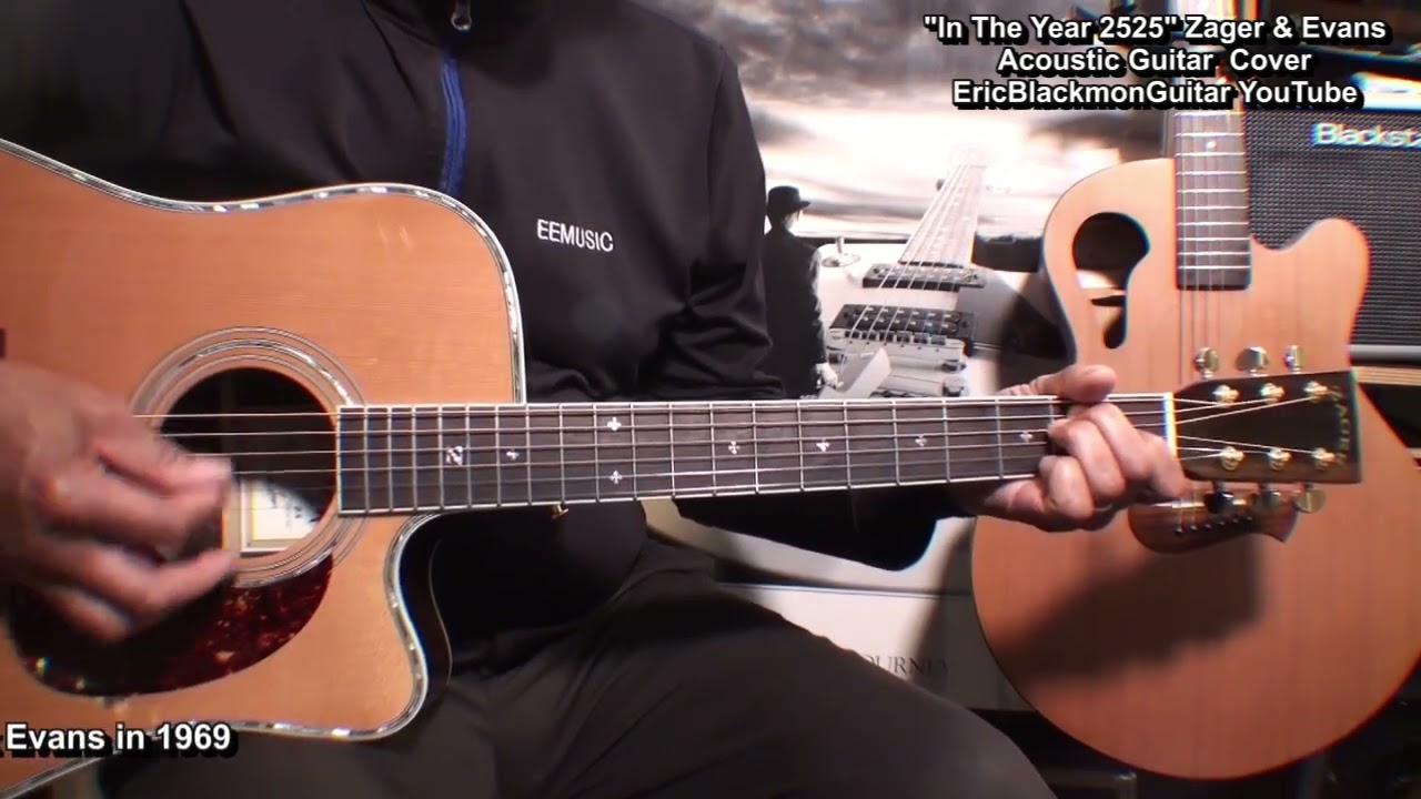 IN THE YEAR 2525 Zager & Evans Guitar Cover - LESSON@EricBlackmonGuitar Trailer