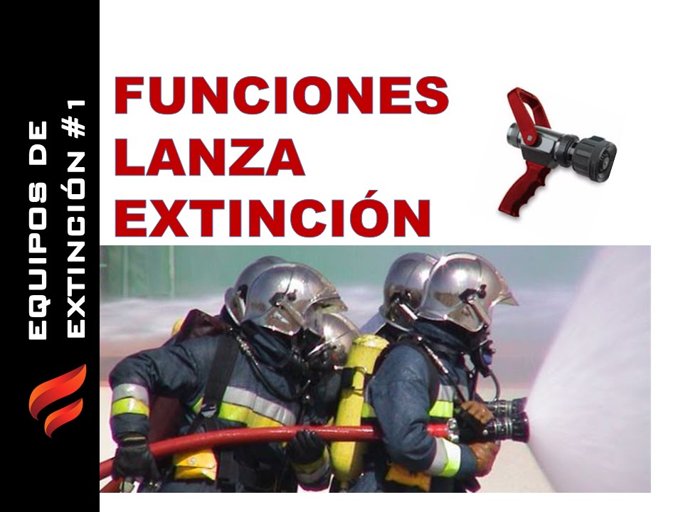f2f Equipos de extinción #1, Lanza de extinción de 3 efectos