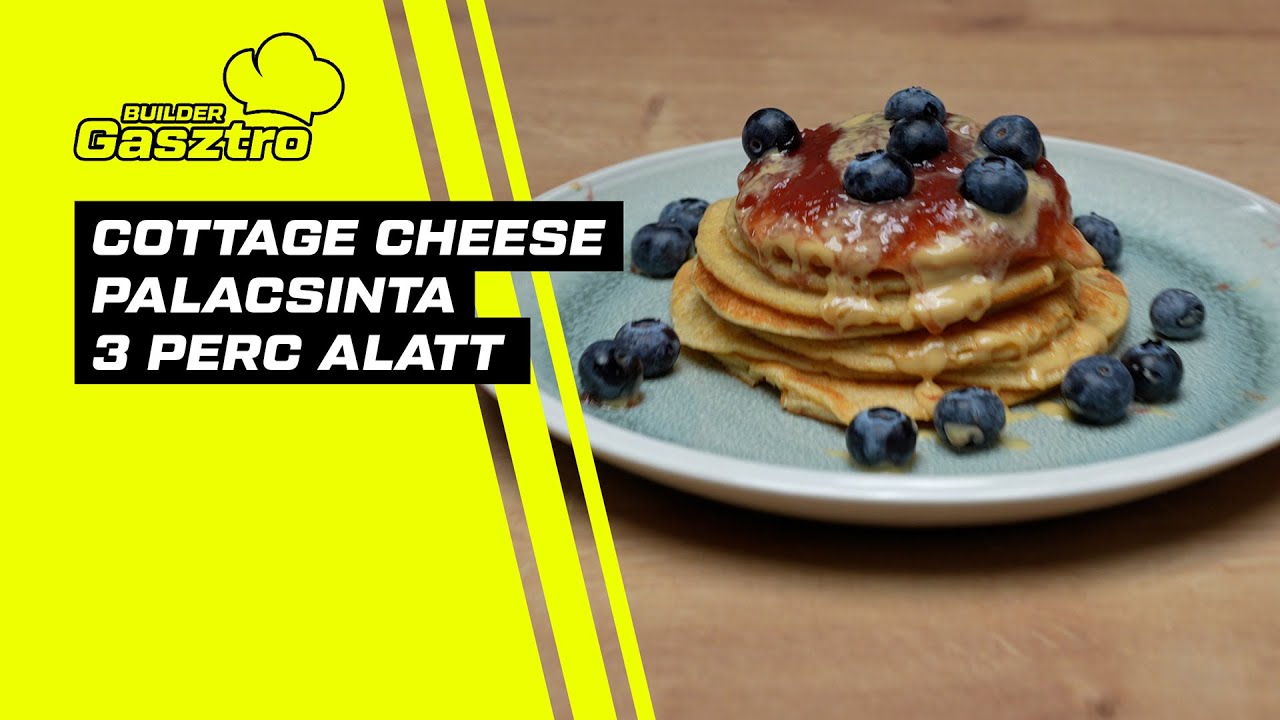 Cottage cheese palacsinta 3 perc alatt