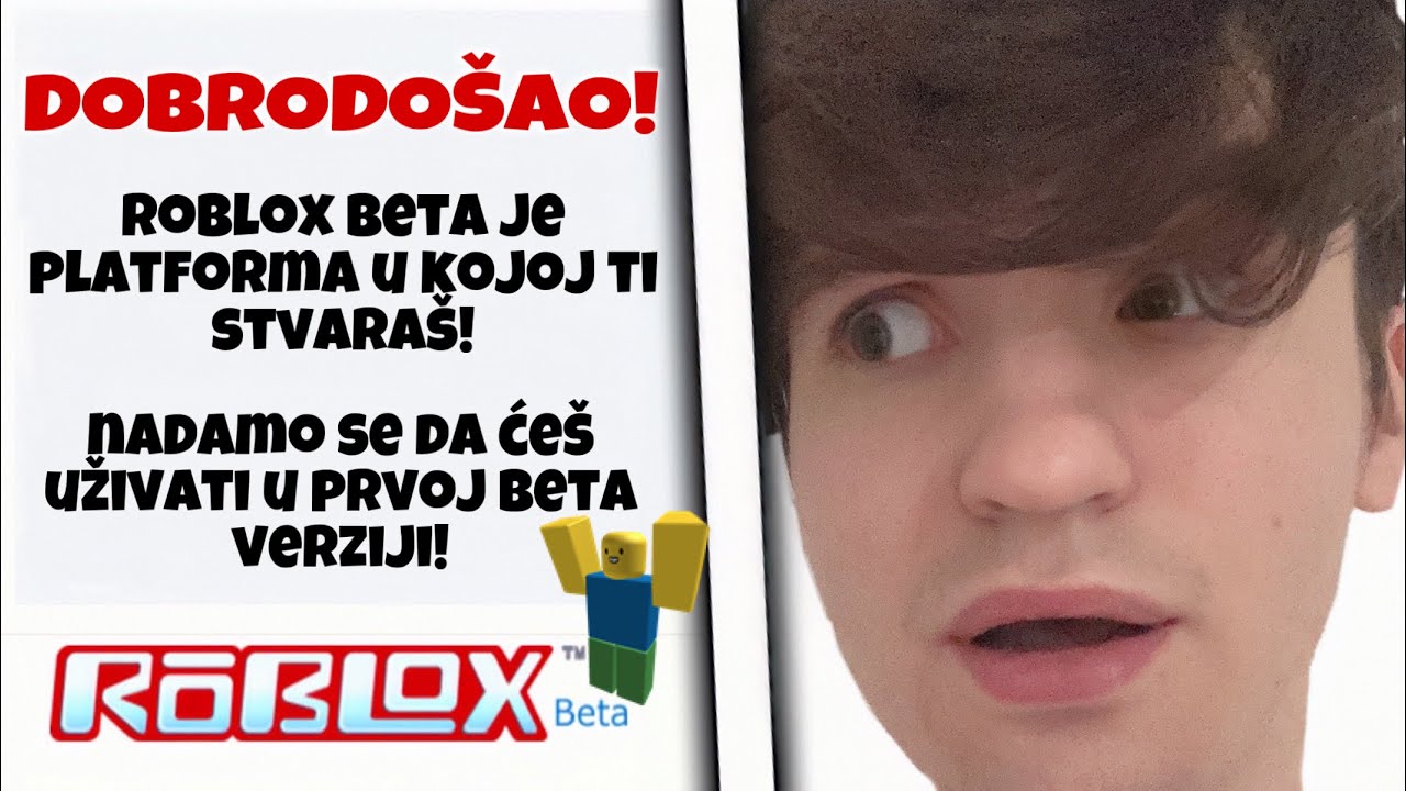 OVAKO JE IZGLEDAO ROBLOX 🤯😱