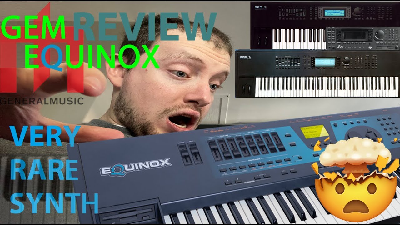MY FIRST SYNTH RETURNS! - GeneralMusic GEM Equinox Music Workstation Review + Troubleshooting