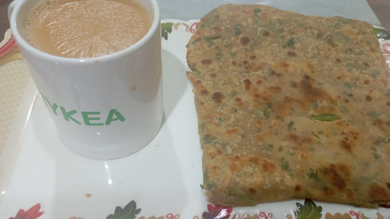 How to make palak paratha.