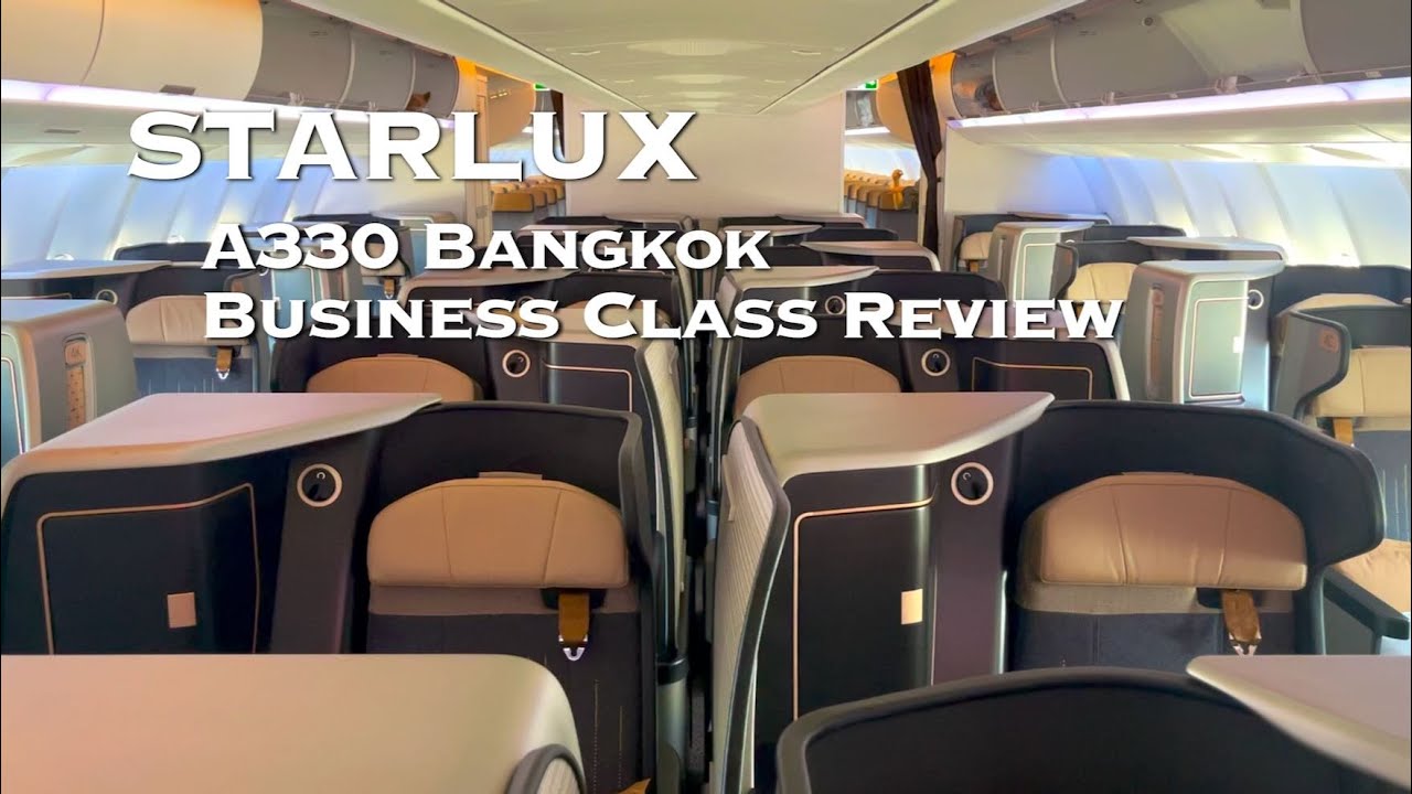 STARLUX A330 Business Class Review 星宇航空商務艙｜From Taipei to Bangkok RoundTrip｜Part3 [SUB]