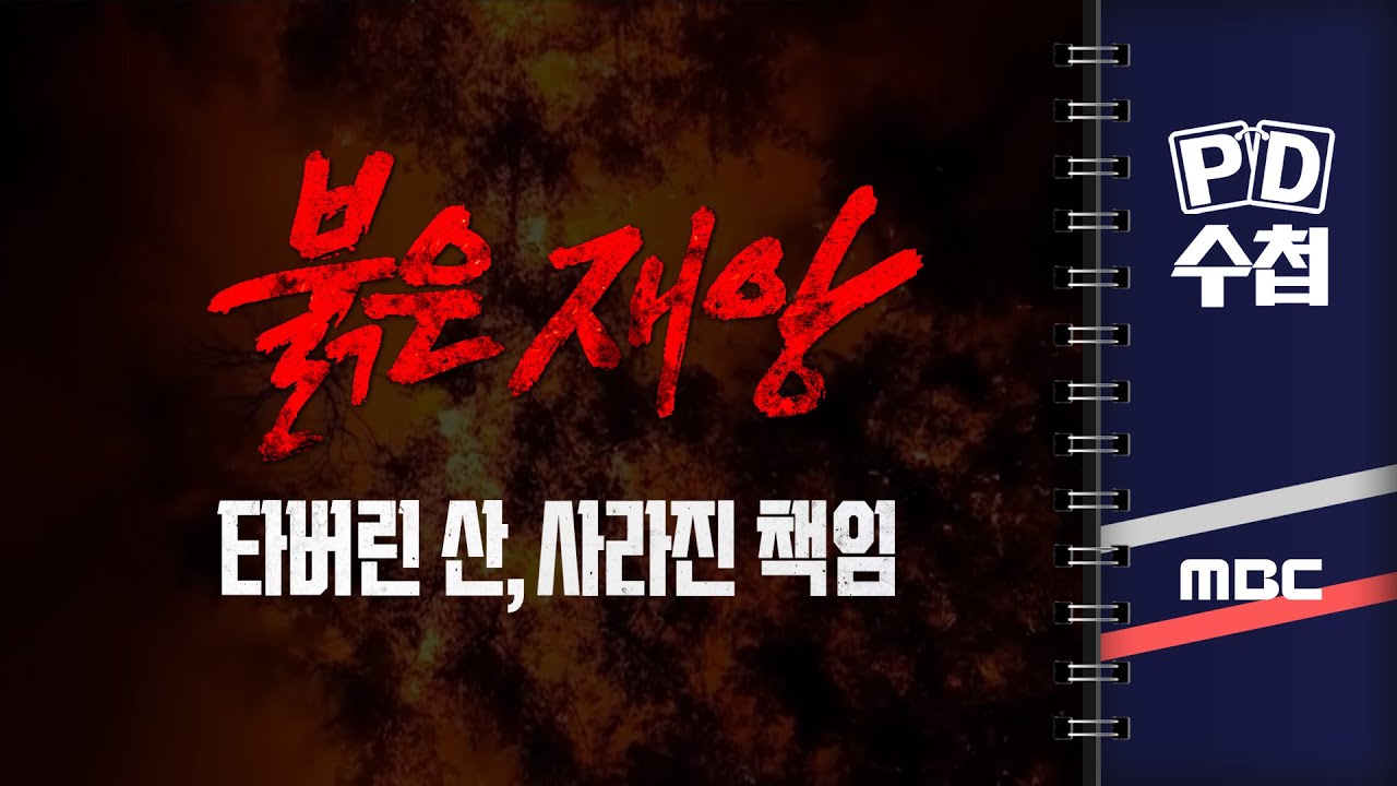 [PD수첩] 붉은 재앙 - 타버린 산, 사라진 책임 2025년 4월 29일 밤 10시 20분