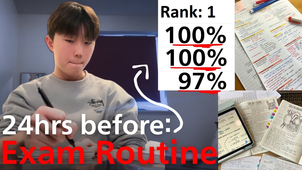 Exam Tomorrow? Copy this PERFECT study routine (easy A**)