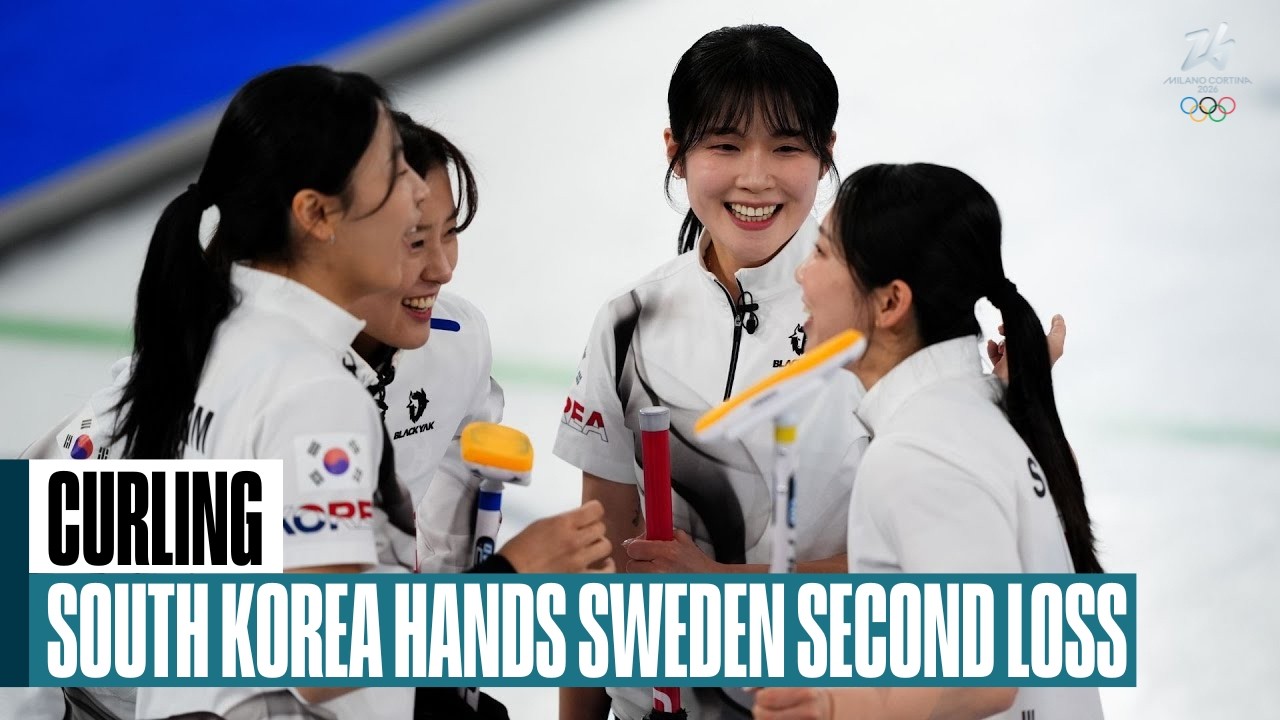 South Korea hands Sweden second straight curling loss