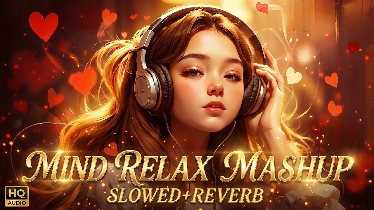 Mind Relaxing Mashup ❤️ Slowed + Reverb Lofi | Late Night Chill Hindi Love Songs | Calm Vibes