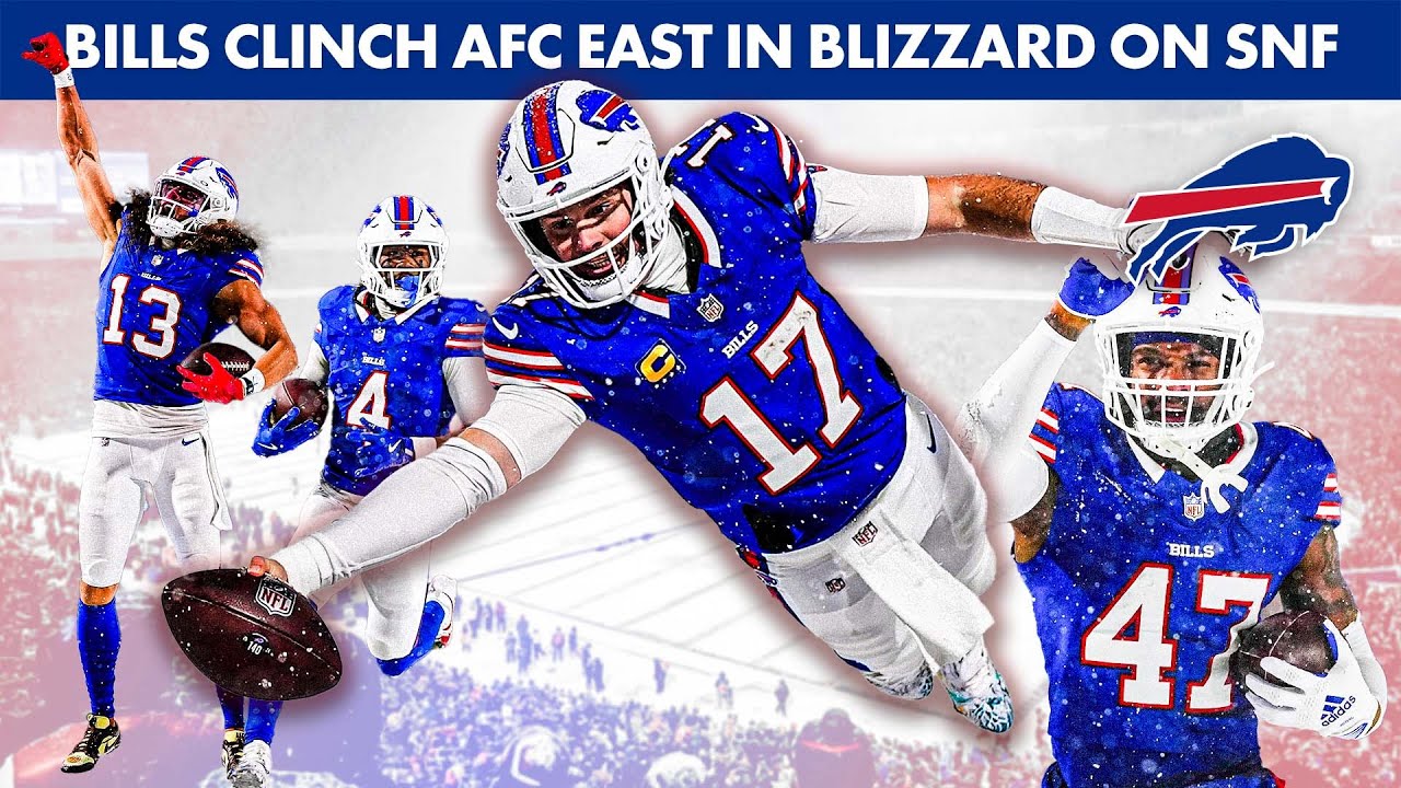 Josh Allen Leads Buffalo Bills To 5th-Straight AFC East Title In Blizzard | Mini Movie