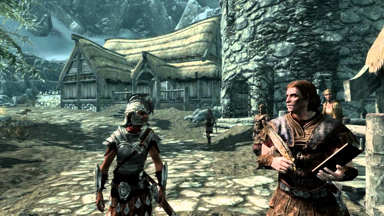 All Skyrim intro dialogue for all races