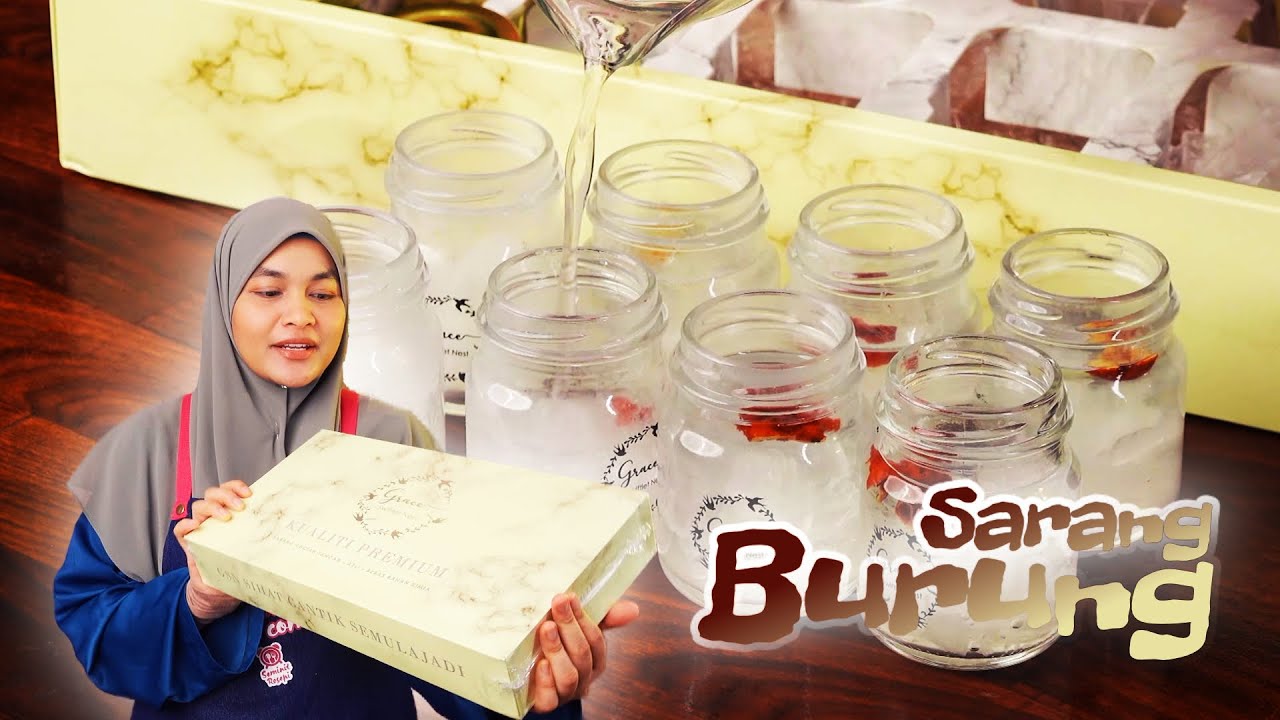 Sarang Burung Walit makanan EKSOTIK yang menyihatkan!