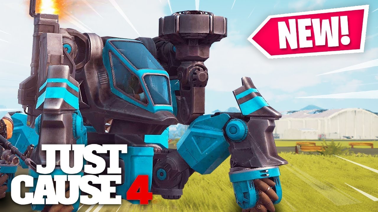 Just Cause 4 - MECHS ARE OFFICIAL! Black Market new vehicles update