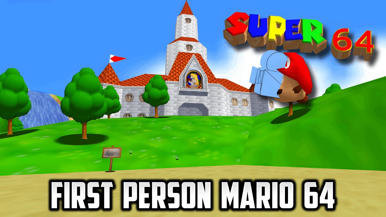 ⭐ Super Mario 64 - First Person Mario 64