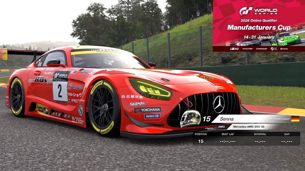 Gran Turismo 7 | World Series 2026 - Online Qualifiers | Manufacturers Cup - Round 5 | Test Race