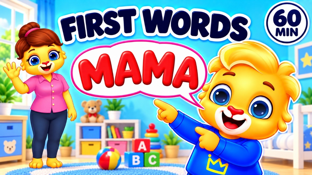 Baby Learning with Lucas | First Words, Animal Sounds, ABCs, Shapes, Nursery Rhymes & Kids Songs