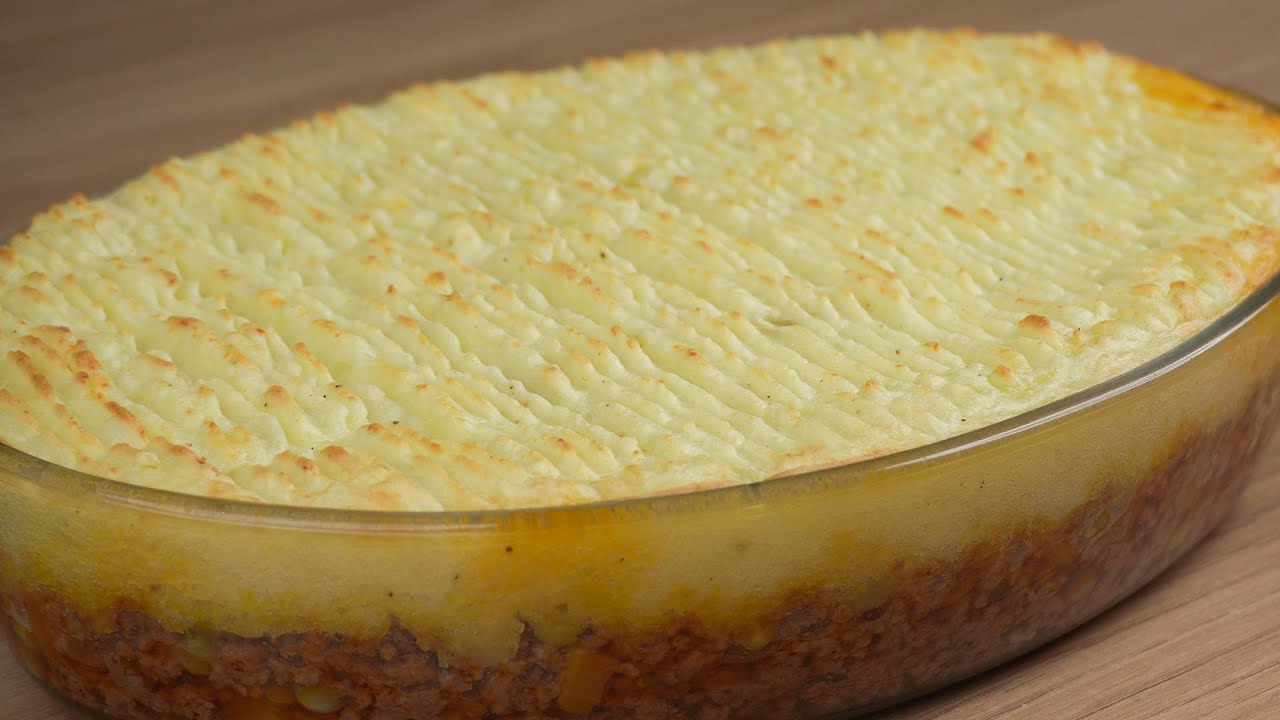 VOCÊ VAI SE SURPREENDER COM ESSA RECEITA DE CARNE MOÍDA COM PURÊ DE BATATA