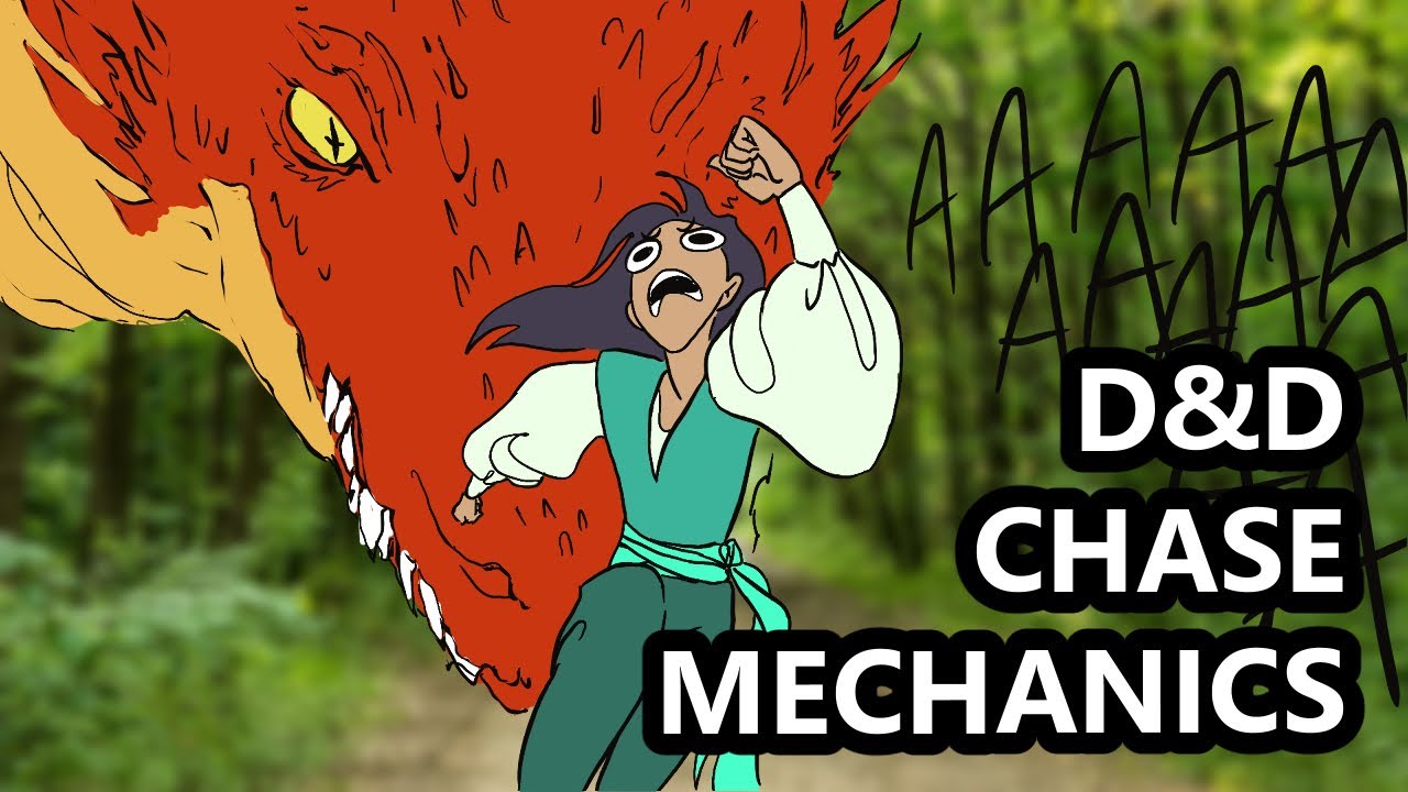 Механика погони для D&D 5e