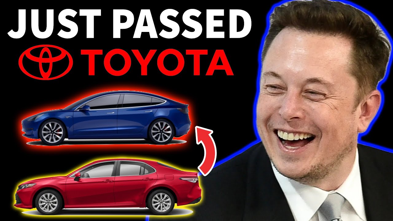 Tesla is OVERTAKING Toyota in California - What's NEXT?!