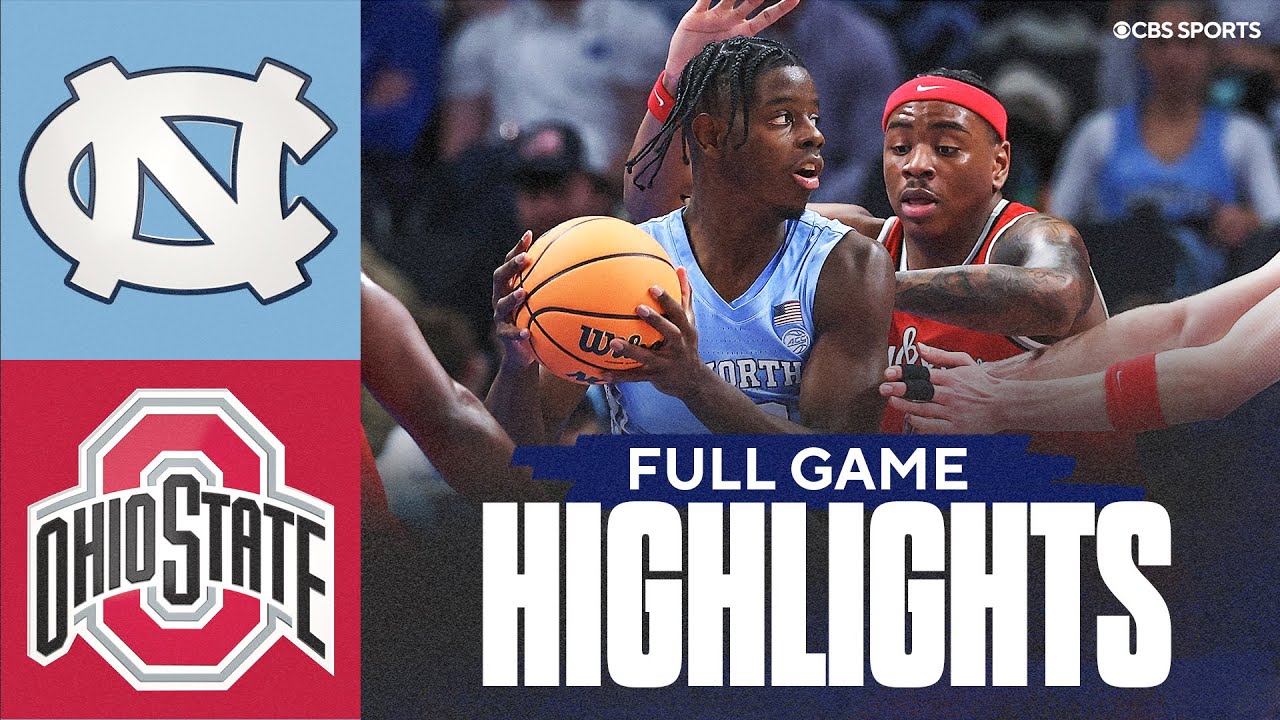 No. 12 North Carolina Tar Heels vs Ohio State Buckeyes | Full Game Highlights