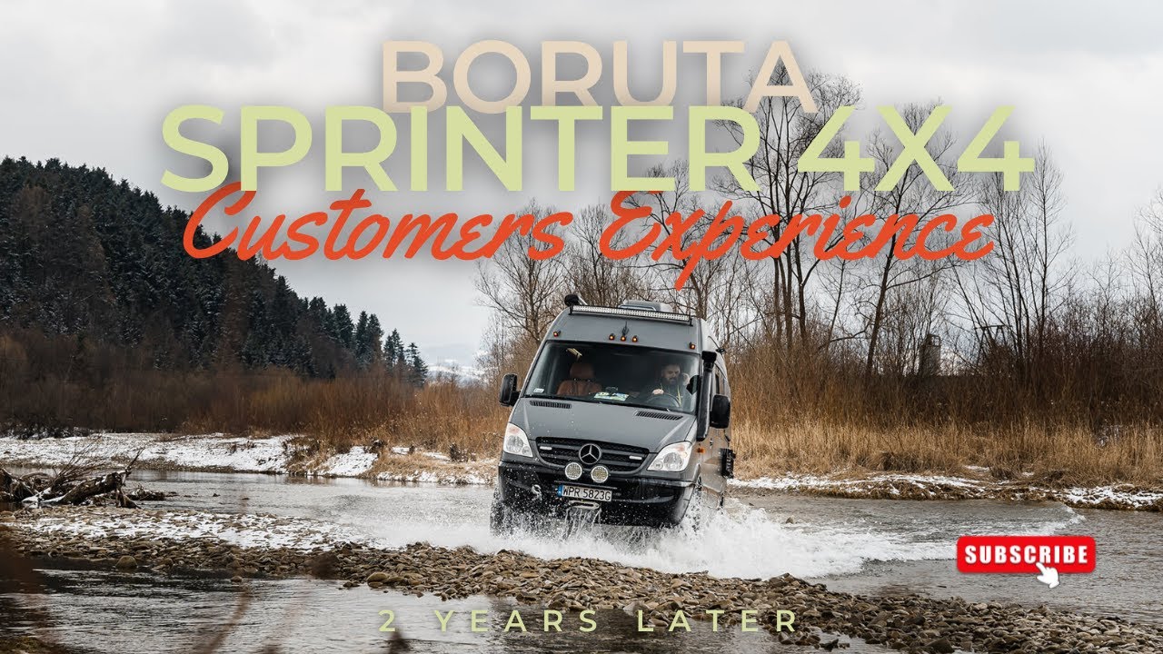 VAN STORIES I Sprinter 4x4 Boruta Przemka I 50.000 kilometrów i 2 sezony dalej oczami właściciela