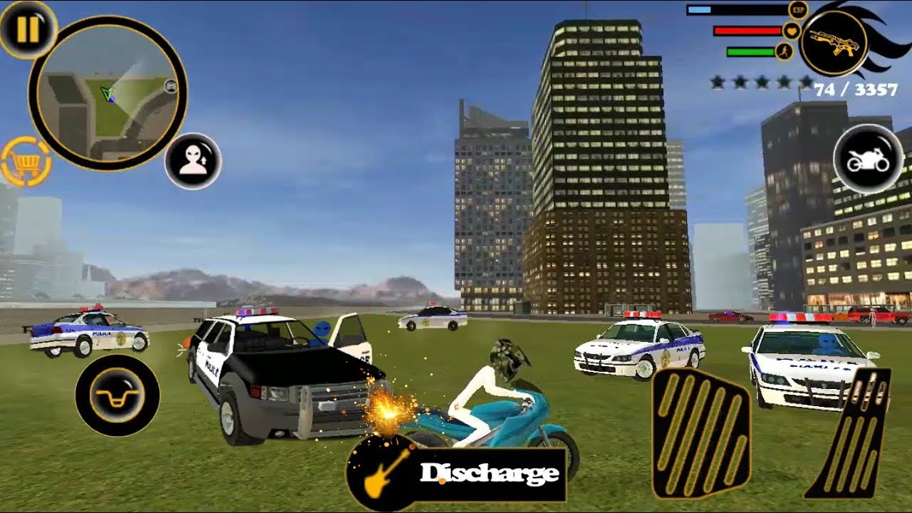 ►  Stickman Motorbike Racing | Naxeex Robots | Real Stickman Crime 2 Android Gameplay