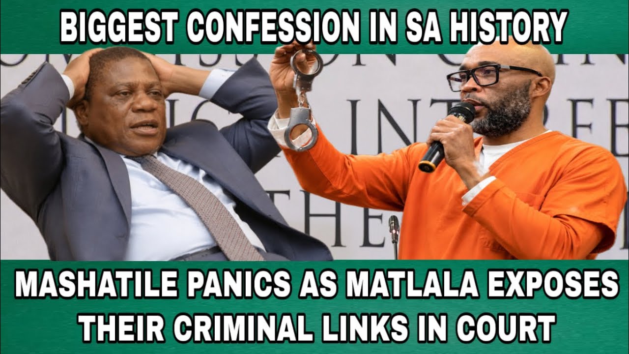 I AM NOT GOING DOWN ALONE- Paul Mashatile Panics As Cat Matlala Exposed Their Criminal Link In Court
