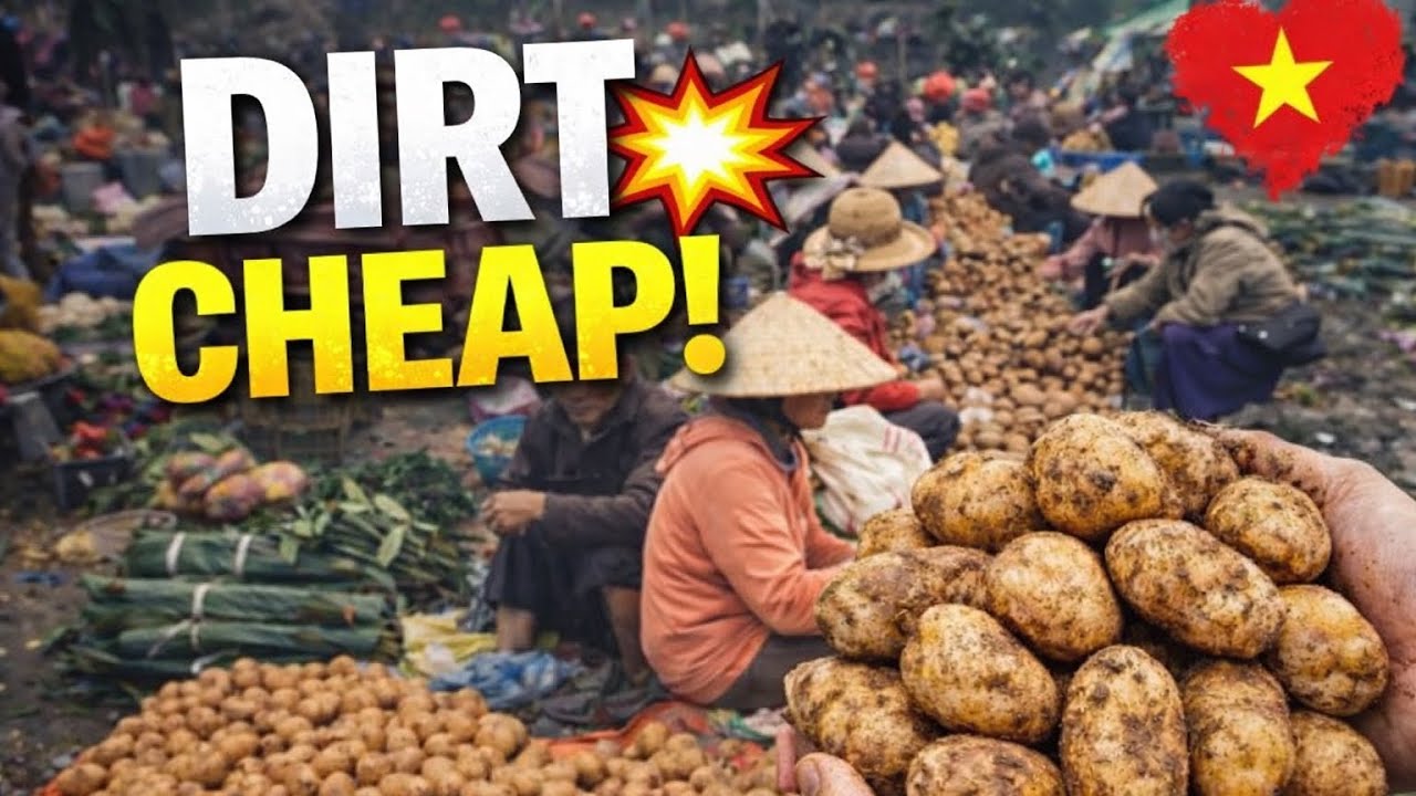 Selling on the Ground?! 7AM at a Rural Local Market
