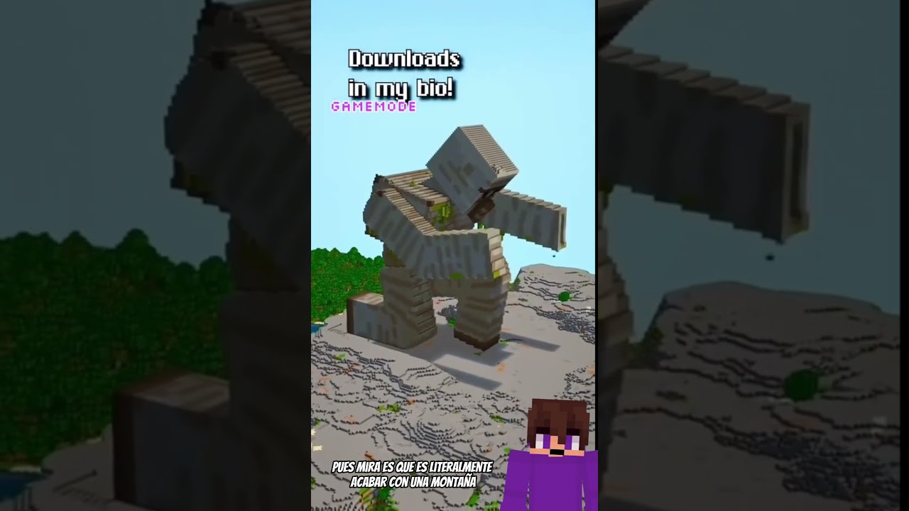 La construccion MAS GRANDE en MINECRAFT💀 