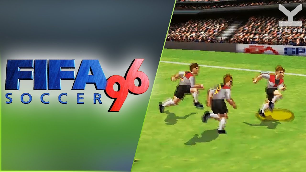 FIFA Soccer 96 (1995) PlayStation - Germany Vs Czech Republic