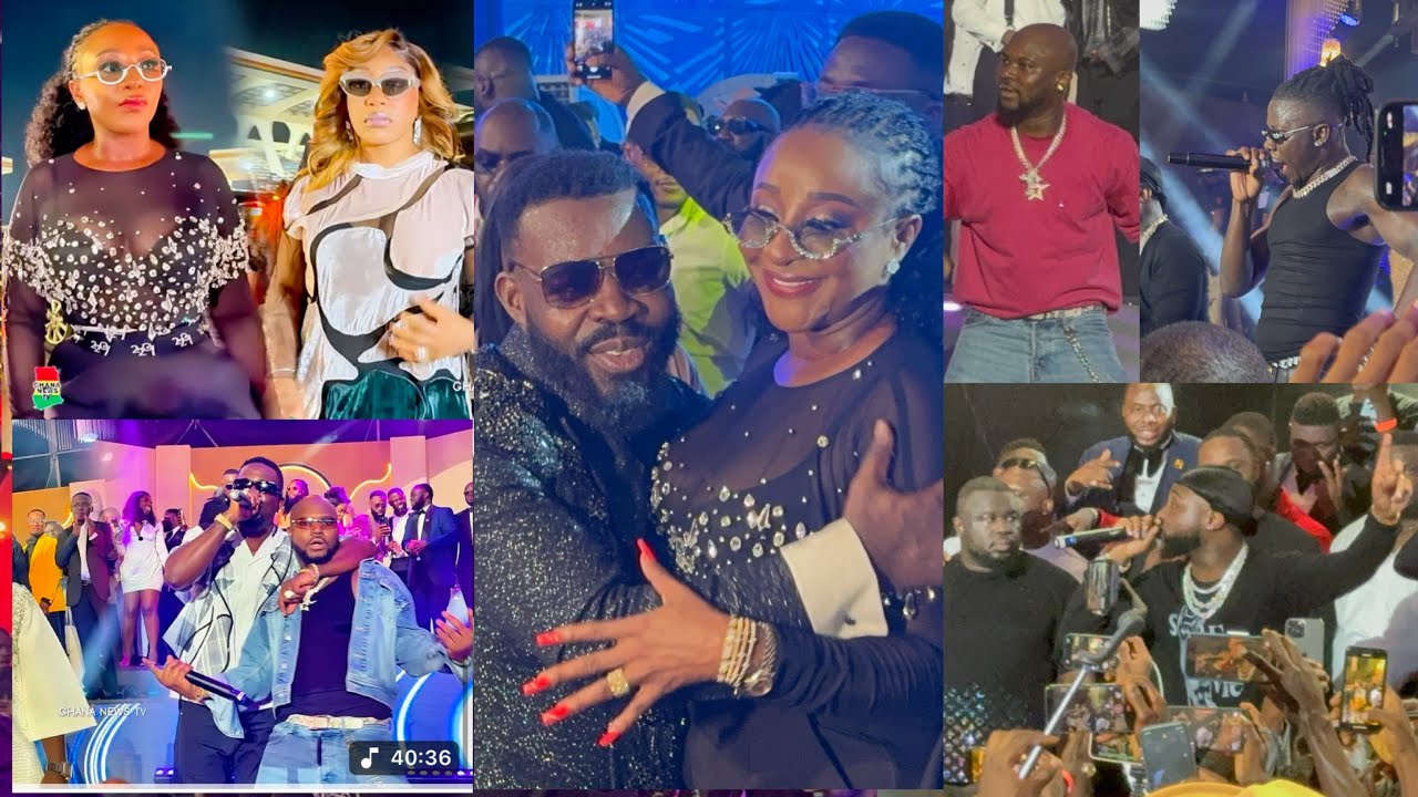 Ghana Meet Naija as Top celebs of both countries clash @ Billionaire Quaye&rsquo;s birthday party🇬🇭🇳🇬