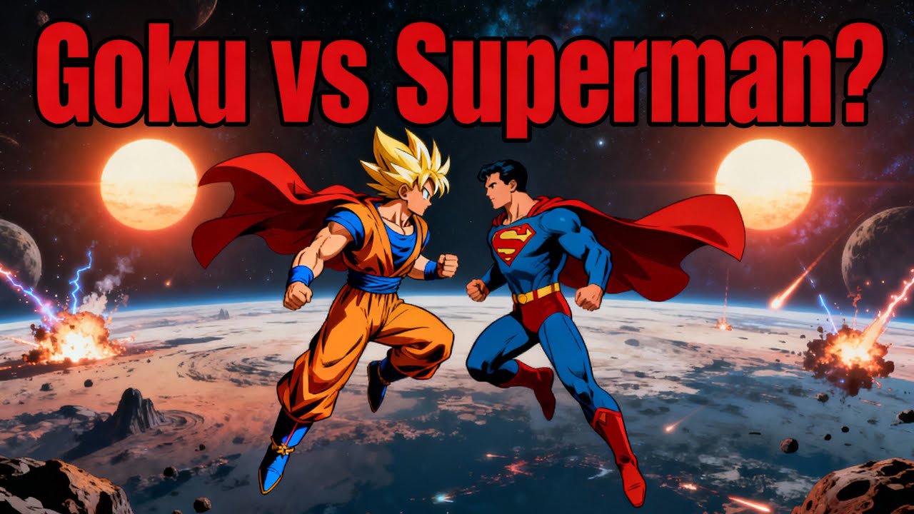 What if Goku and superman meet in star wars gallaxy
