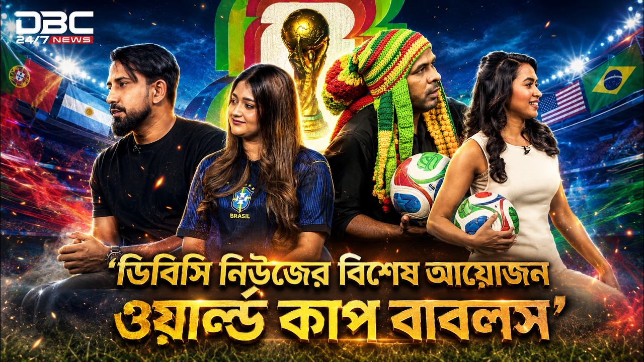 ডিবিসি নিউজের বিশেষ আয়োজন ওয়ার্ল্ড কাপ বাবলস | DBC NEWS