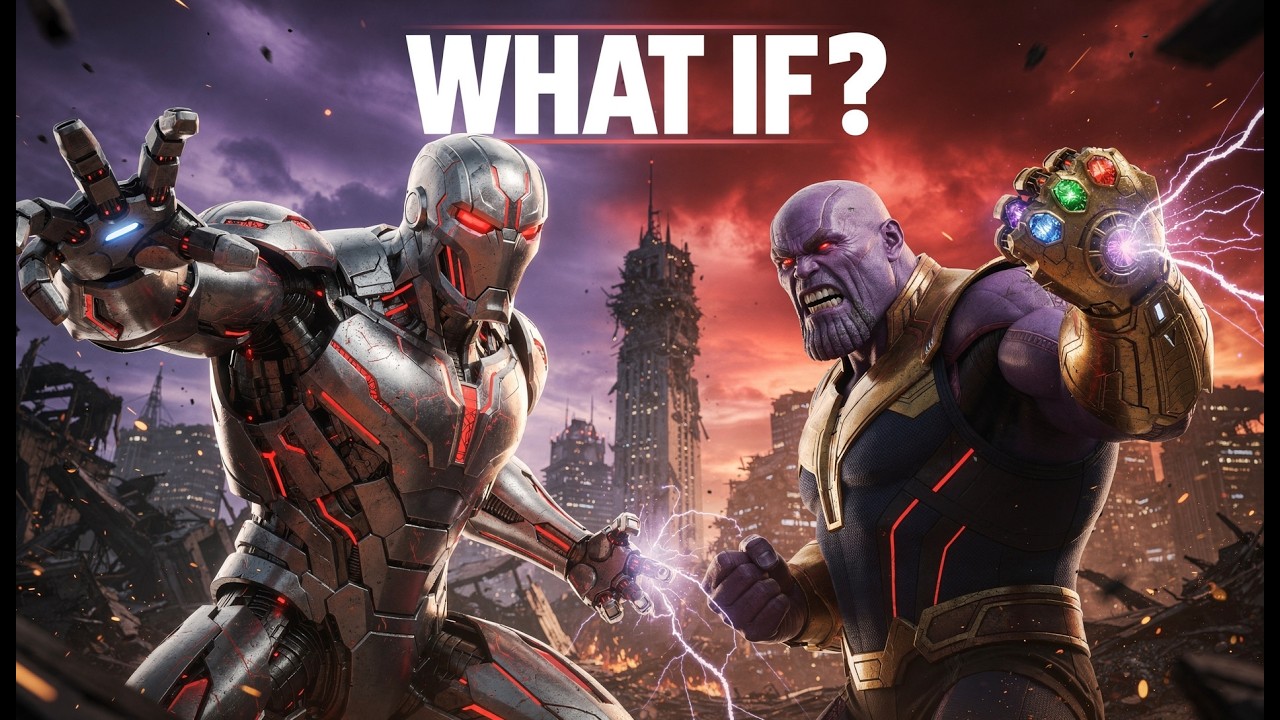 What If Ultron Won and Had to Fight Thanos?