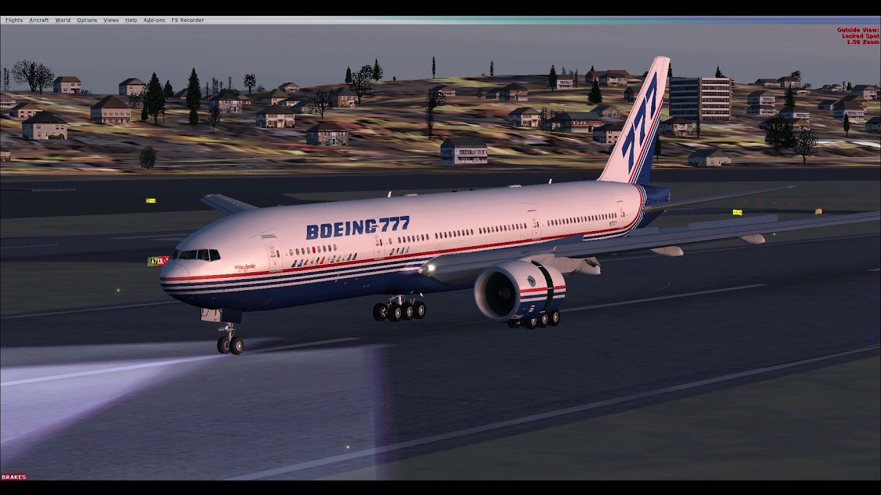 POSKY 777 FSX - WORLDS BEST FREEWARE AIRLINER 777