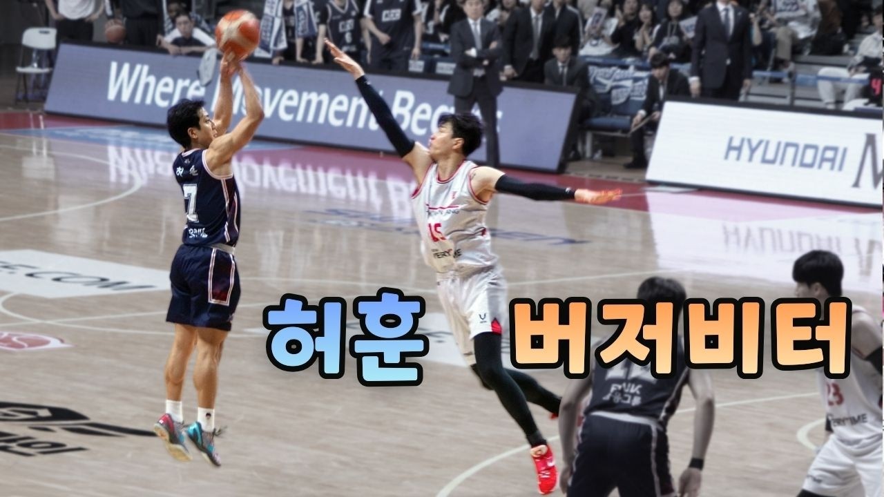 부산KCC 데시벨 터진 16장면 | 허훈 버저비터 _ KBL 4K 직캠