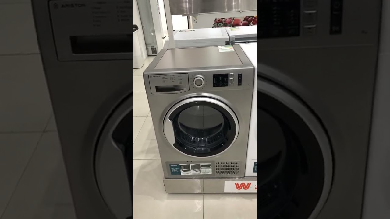 طريقة شرح نشافة اريستون ٨ كيلو سيلڤر بمكثف